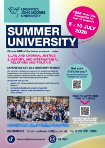 Summer University at Liverpool JMU